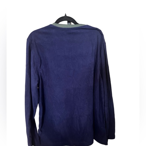 Men’s Club Room Fleece Sweater Size Large - Picture 2 of 2